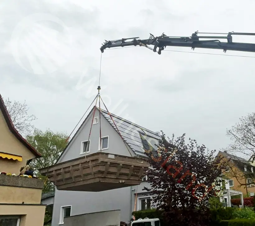 Begleitservice Bei Der Pool Anlieferung