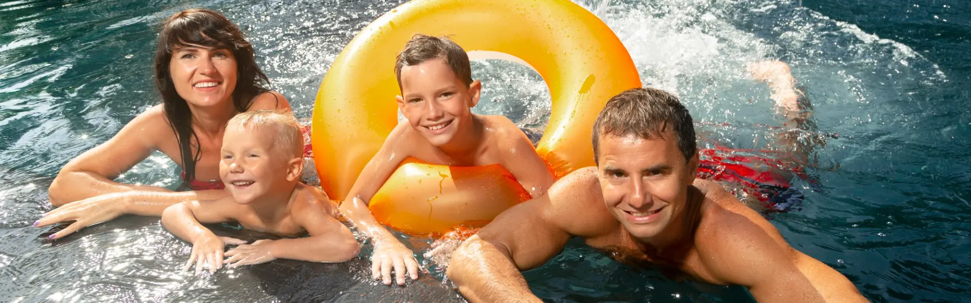 Bereit Für Grenzenlosen Badespaß